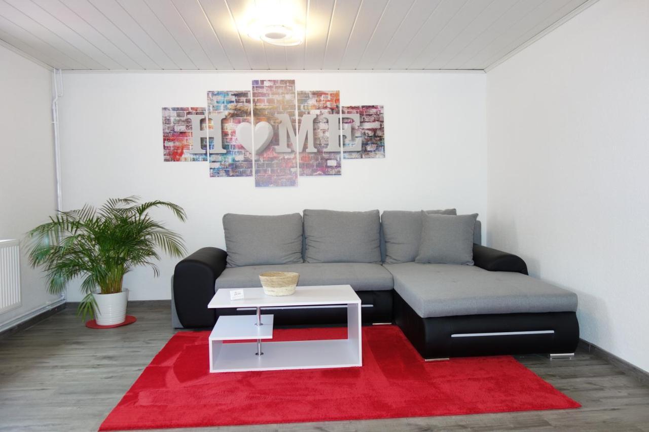 Happy-Homes Red - Up To 5 - Kueche - W-Lan - Netflix - Honig - Terrasse Altenstädt 外观 照片